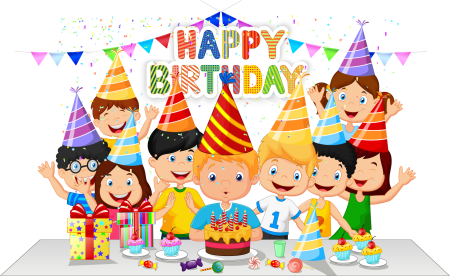 Детский праздник рисунок