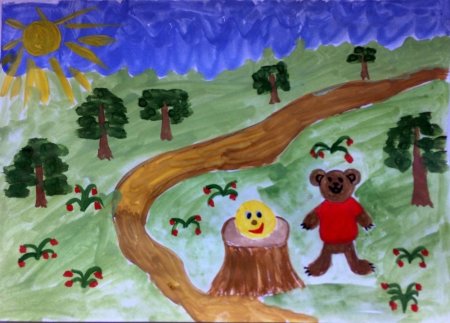 Конкурс рисунков в гостях у сказки