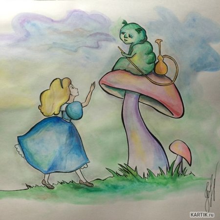 Сказочные рисунки для срисовки