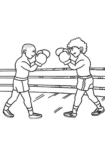 Бокс раскраска для детей