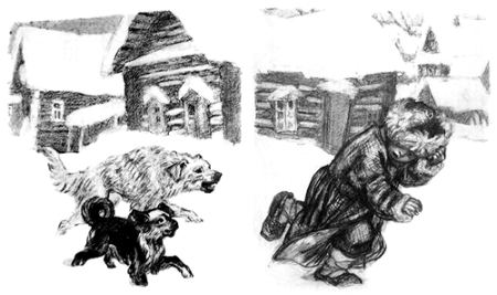 Филипок рассказ л.н.Толстого раскраска