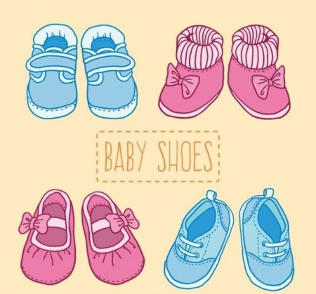 Детская обувь рисунок