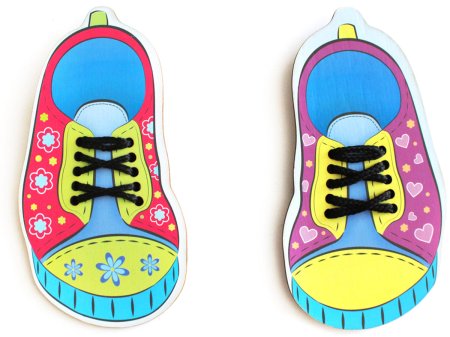 Шнуровка кроссовок для детей