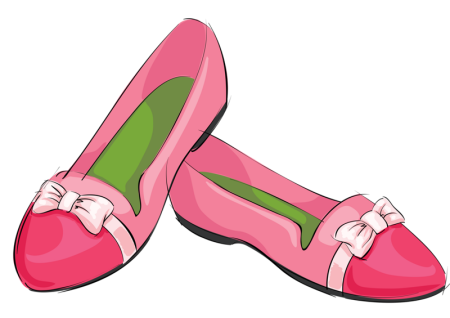 Туфли картина для детей