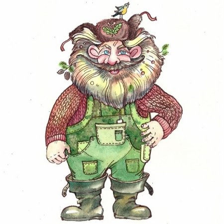 Домовой рисунок