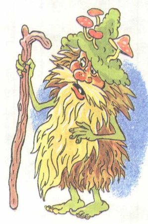 Рисование баба Яга и Леший в подготовительной группе