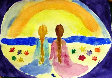 Дружат дети на планете конкурс рисунков