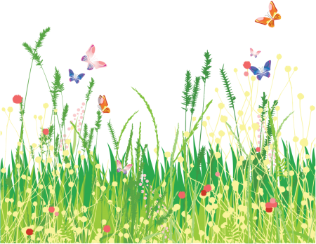 Трава рисунок