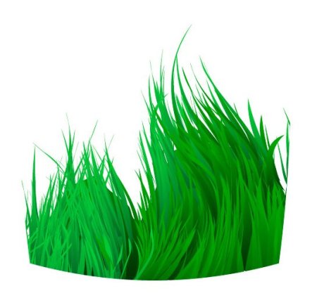 Рисование зеленая травка