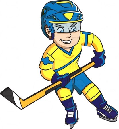 Хоккей мультяшный