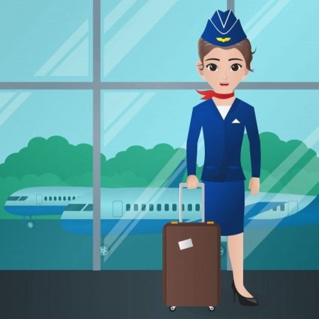 Профессия стюардесса для детей