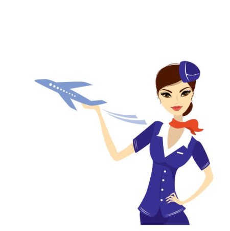 Стюардесса картинка для детей