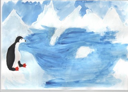 Рисование Антарктида