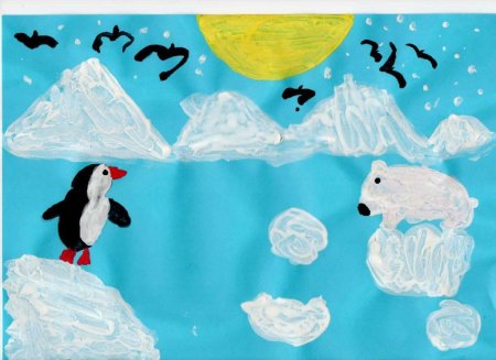 Рисование Антарктида