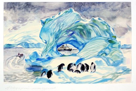 Антарктида рисунок