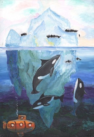 Антарктида рисунок