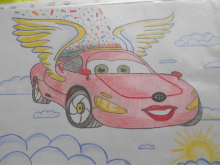 Машина будущего рисунок