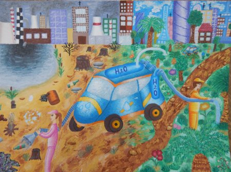 Машины будущего глазами детей