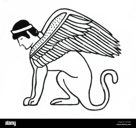 Сфинкс раскраска для детей