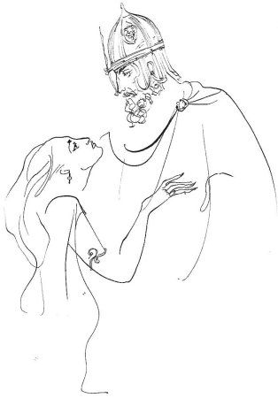 Пушкин Руслан и Людмила рисунок