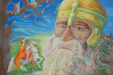 Рисунки по сказкам Пушкина