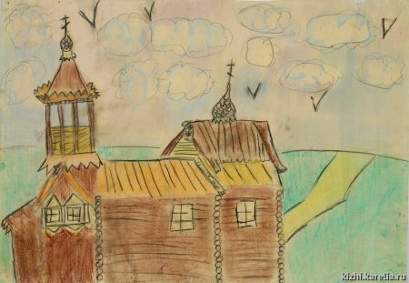 Детские работы изо памятники архитектуры