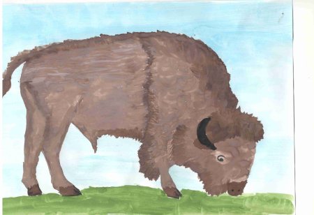 ЗУБР гуашью