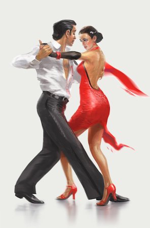 Танцоры танго