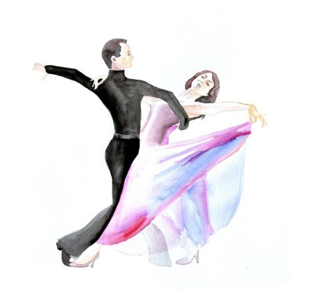 Виды танца иллюстрации