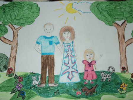 Конкурс моя семья в детском саду