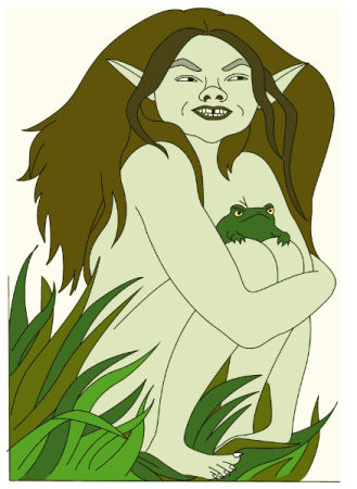 Кикимора Болотная Славянская мифология