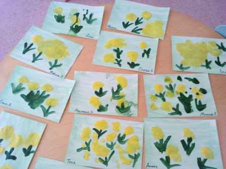 Рисование в средней группе