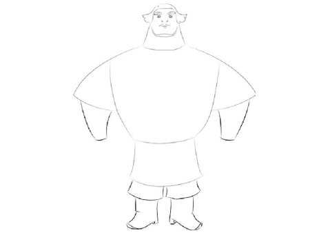 Рисунок богатыря Добрыня Никитич