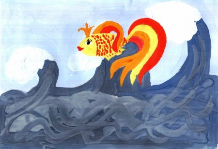 Рисование по сказкам Пушкина