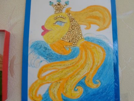 Рисунки детей на тему сказки Пушкина