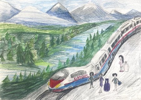 Конкурс рисунков РЖД