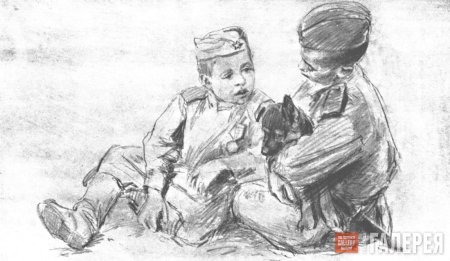 Виктор Ефимович Цигаль фронтовые рисунки