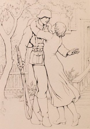 Эскизы на тему война