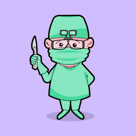 Хирург мультяшный