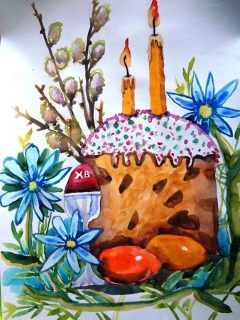 Пасхальные рисунки