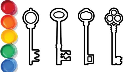 Ключ рисунок