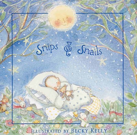 Ребенок спит акварель