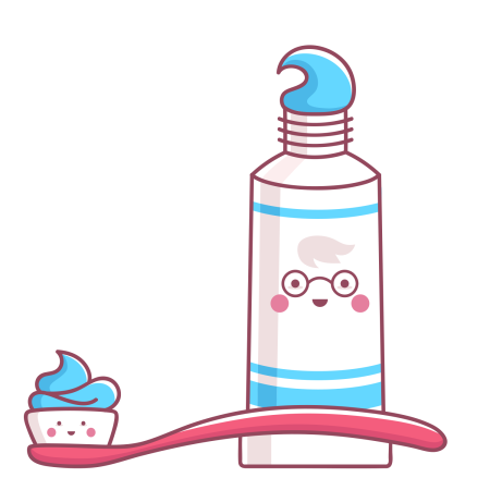 Зубная паста раскраска для детей