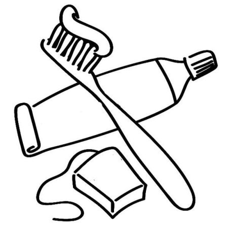 Рисунок зубная паста и щетка детский рисунок (42 фото)