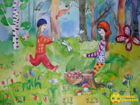 Конкурс рисунков на тему природа