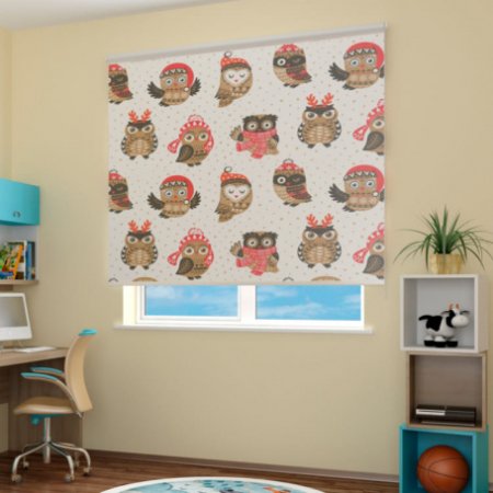 Рулонные жалюзи в детскую