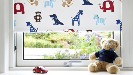 Рулонные шторы в детскую