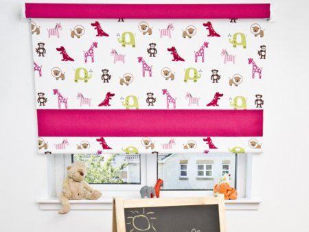 Римские шторы детские с принтом