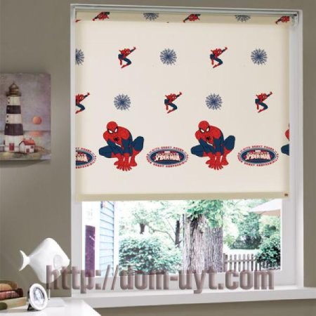 Рулонные шторы в детской комнате