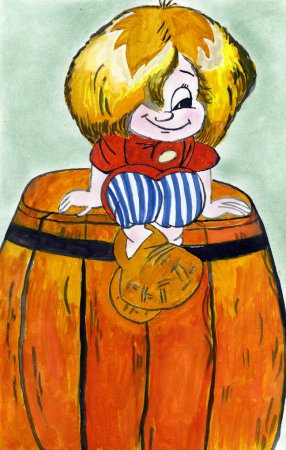 Домовенок Кузя рисунок